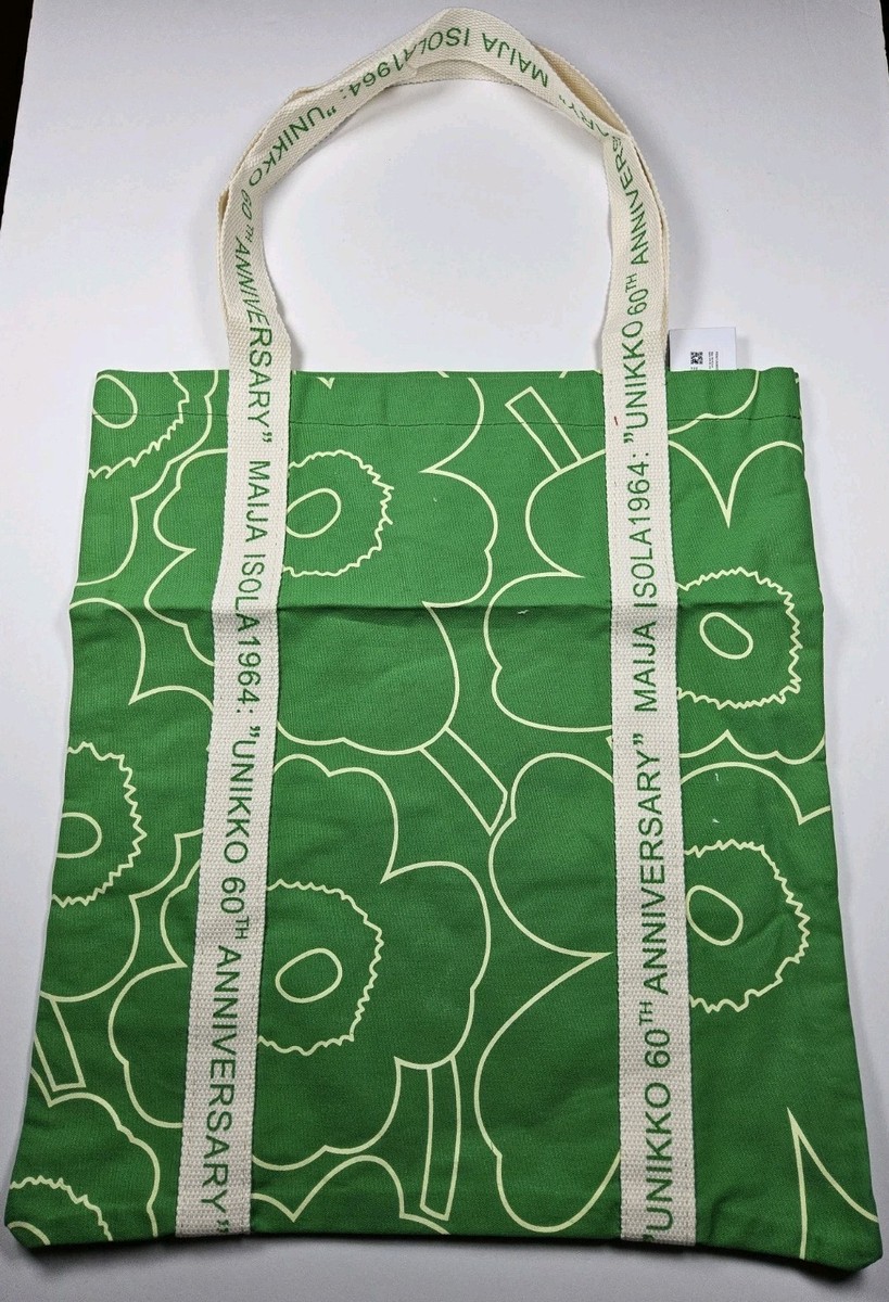 Marimekko Pieni Unikko Kassi 60th Anniversary Limited Tote Bag | eBay