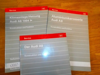 3 Audi  A8  SSP - Hefte  160 / 161 / 163  Ausgabe 1994