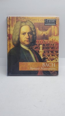 Classic Composers: BACH -Baroque Masterpieces (CD/Book) NEW