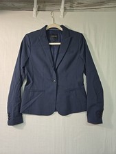 Banana Republic Classic Fit Navy Italian Wool Blend Blazer Jacket 2 Marzotto