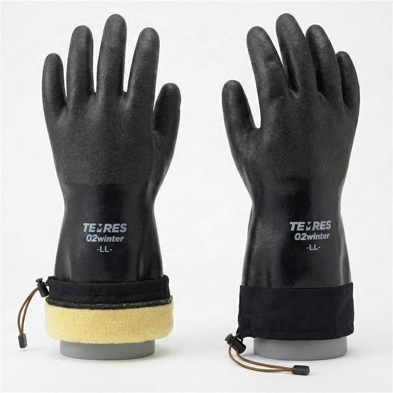 Guanti da Neve Showa Invernali Caldi Spessi Guanti Termici Isolanti Impermeabili Escursionismo - Immagine 3 di 4