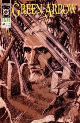 Green Arrow (1988) #  44 (8.0-VF) Mike Grell cover 1991