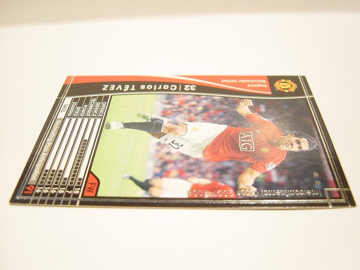 Panini WCCF 2007-08 Carlos Tevez 1984 Argentina No.32 Manchester