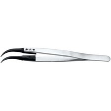 Bergeon 6571-SVR-7 Precision Tweezers with Teflon tips Swiss made