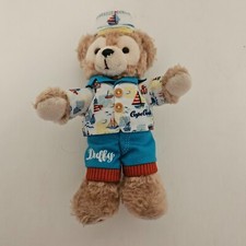Tokyo Disney Sea Duffy Plush Badge 6 Inch Stuffed Animal Toy