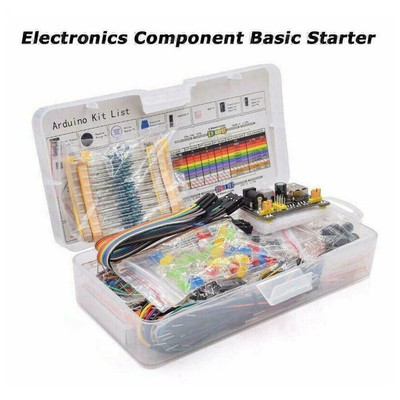 830 Hole LED Buzzer Capacitor Resistor Basic Starter Kit Electronic Components