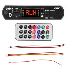DC5V/12V Car MP3 Player Decoder Board WMA TF FM Radio Bluetooth Audio Module New