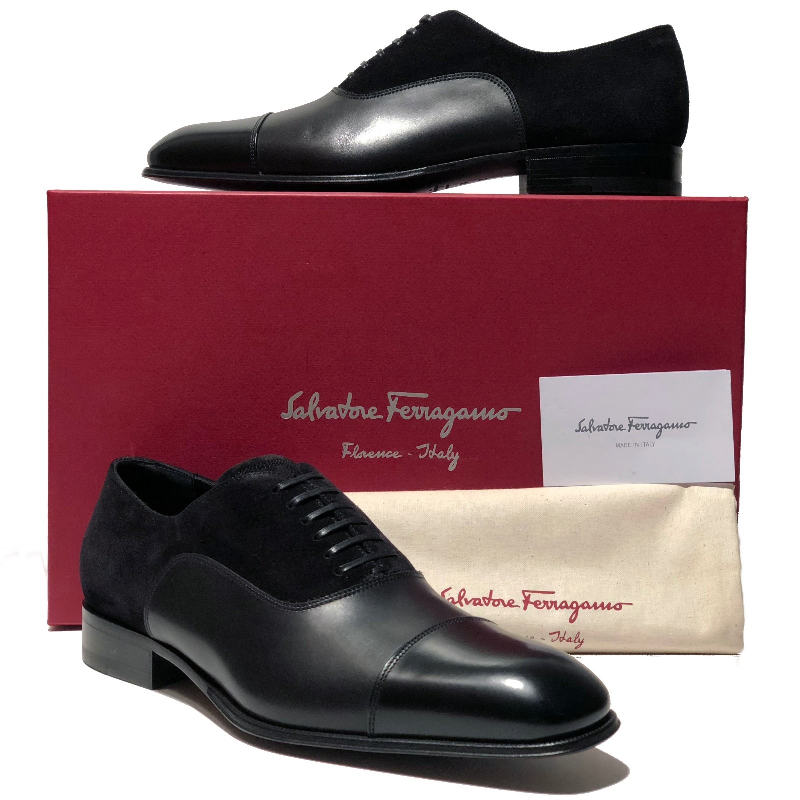 ferragamo cap toe