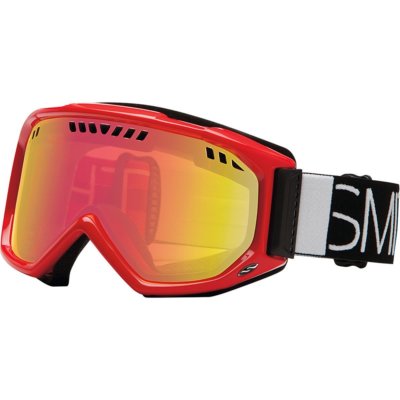 Smith Optics Scope Snowboard / Ski / Outdoor Goggles, Fire Blk/ Red Sensor NEW!