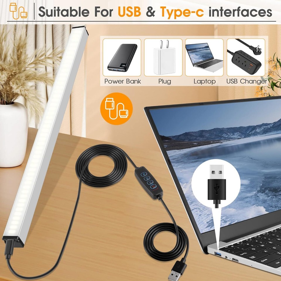 Under Lights Plug in, 3 Pack 12 Inch LED Under Lighting