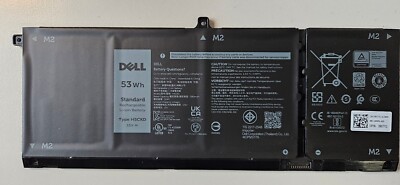 Dell H5CKD Original Akku 53Wh (15V 4 Zellen)