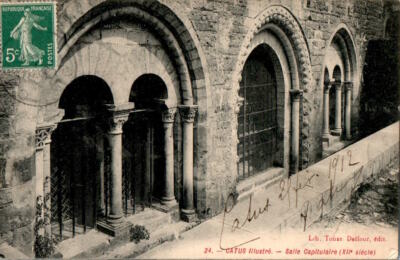 catus, salle capitulaire