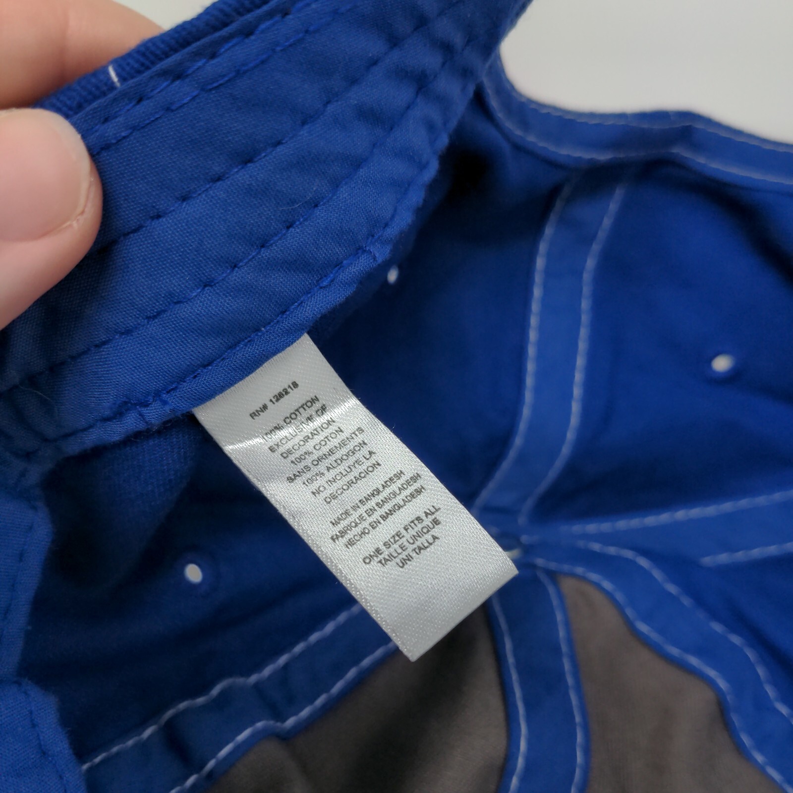 Live United Strapback Hat Multi OSFA Embroidered … - image 7