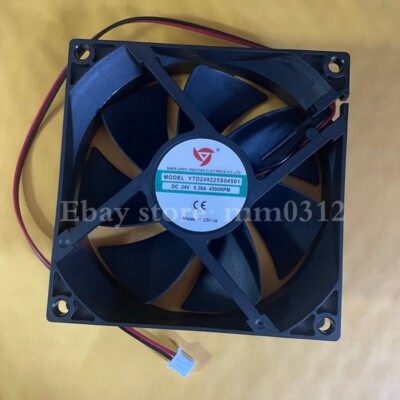 Original YTD249225S04501 9CM 24V 0.30A 4500RPM 2-wire cooling fan