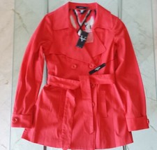 “vertigo Paris” Red Dressy Jacket. Size S. Polyester/cotton