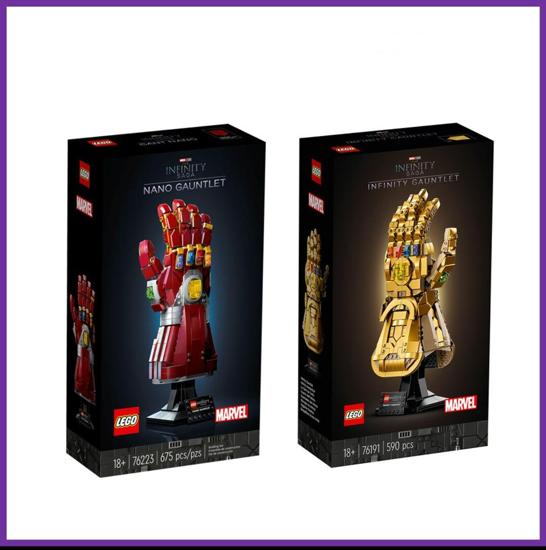 Nano Gauntlet Lego Thanos With Gauntlet LEGO Marvel Sets Of 76223