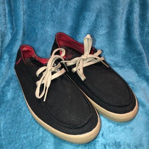 vans boat shoes grey