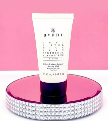 AVANT 8 Hour Radiance Renewal Sleeping Mask Treatment FULL SZ 1.69 oz NEW RP$107