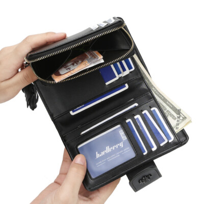 Wallet for Women Cute Leather Coin Purse for Girls Small Tassel