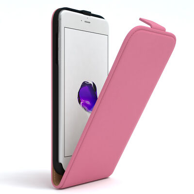 Tasche für Apple iPhone 8 / 7 Plus Flip Case Schutz Hülle Handy Cover Rosa
