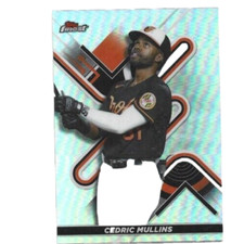 2022 Topps Finest Baltimore Orioles Cedric Mullins Refractor card