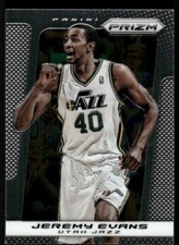 2013-14 Panini Prizm #183 Jeremy Evans