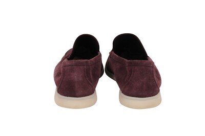 Loro Piana Men Summer Walk Size US8.5 EU41.5 Burgundy Red  display picture 1