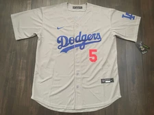 ⭐NEW LA DODGERS Freddie FREEMAN Jersey BLUE/ WHITE / GRAY #5 STITCHED MLB USA