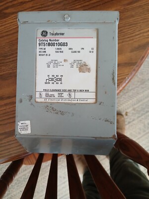  1KVA TRANSFORMER PRI 240-480 SEC 120-240 (See Pictures For Details)