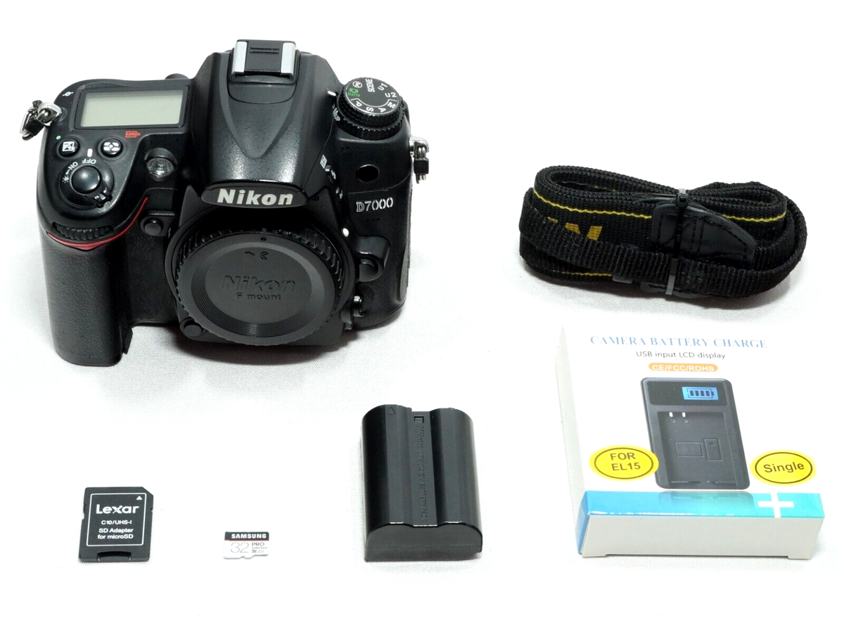 Excellent!!] Nikon D7000 MP DSLR Camera body(only) set UK