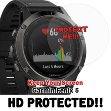 Garmin Fenix 5 HD Clear Screen protector anti scratch set of 2