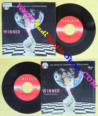 LP 45 7'' F.A.S. Winner 1985 italy CAROSELLO CI 20528 no cd mc dvd