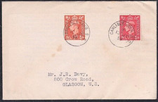 GB SCOTLAND 1955 Cover CARLISLE - AYR S.C. Railway sorting carriage cds....B8628
