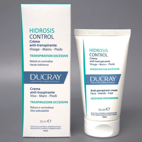 Ducray Hidrosis Control Cream/ Creme Anti-Perspirant 50ml/ 1.7oz EXP 01/2028