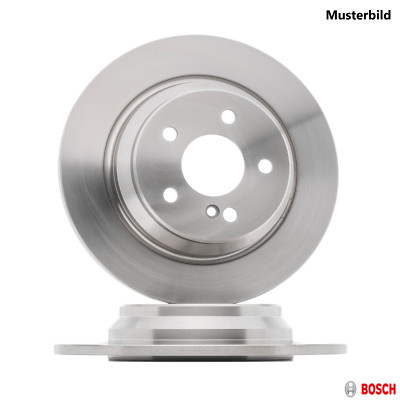 2x Bosch 0 986 478 704 brake discs set rear Ø 255 mm for Audi A6 C5 4B2 4B5