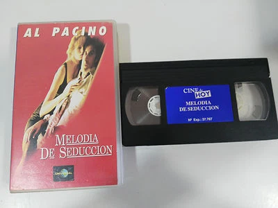 Melodia de Verführung Al Pacino Ellen Barkin VHS Kassette Spanisch - 3T - Bild 1 von 4