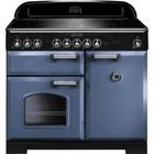 Rangemaster CDL100EISB/C Classic Deluxe 99cm Electric Range Cooker 5 Burners