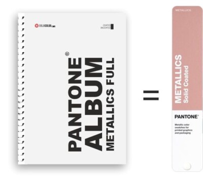 PANTONE ALBUM METALLICS COATED
