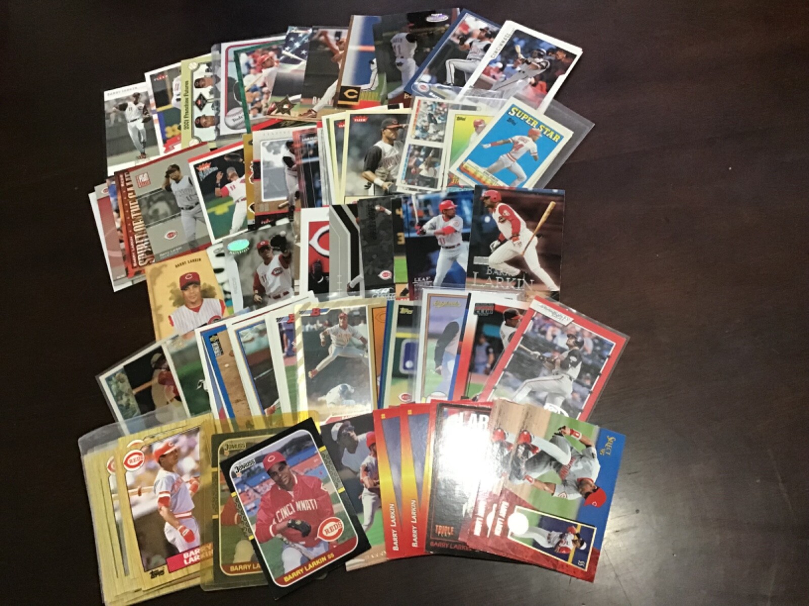 BARRY LARKIN Oddball Insert & Regular issue Baseball LOT #2 REDS YOU CHOOSE