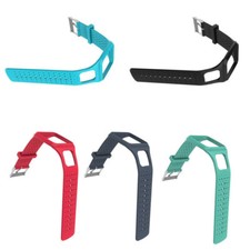 Cinturino In Silicone Per TomTom Runner 2, 3 E Spark 3 - Multicolore Con Fibbia Metallo