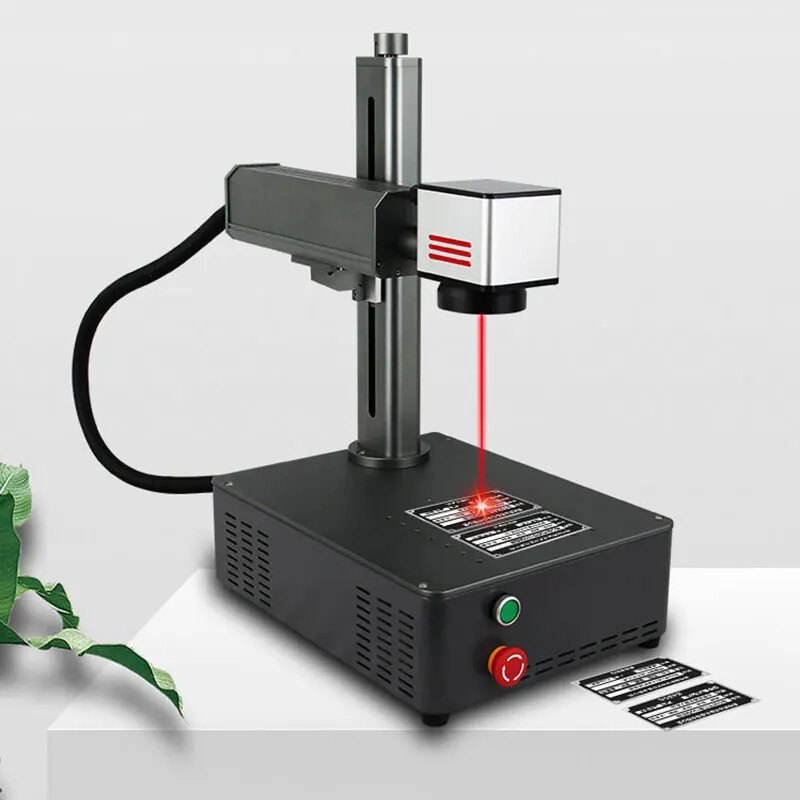 20W Fiber Laser Marking Machine for Metal Jewelry Engraving