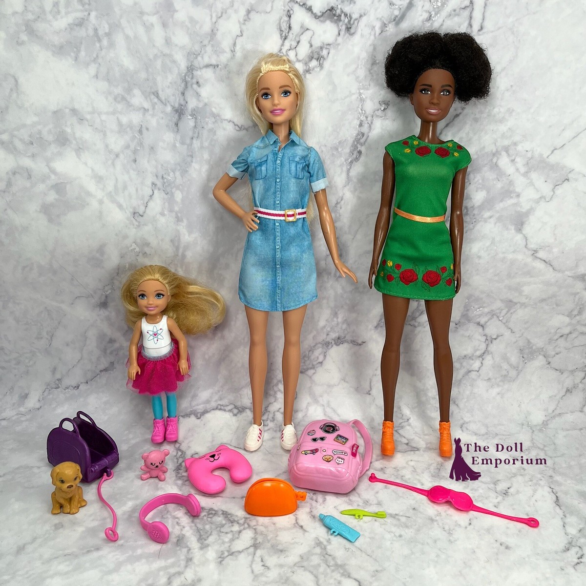 Barbie Dreamhouse Adventures Travel Barbie, Chelsea And Nikki