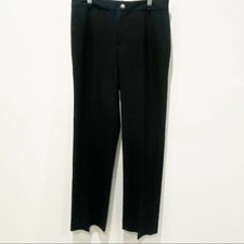 LAUREN RALPH LAUREN womens pants 4 black pockets straight slacks dress pants