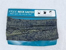 NEW Adult's Neck Gaiter Wear your gaiter as a neck warmer, face mask, headband