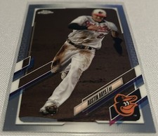 2021 Topps Chrome Baseball Austin Hays Baltimore Orioles base card #143