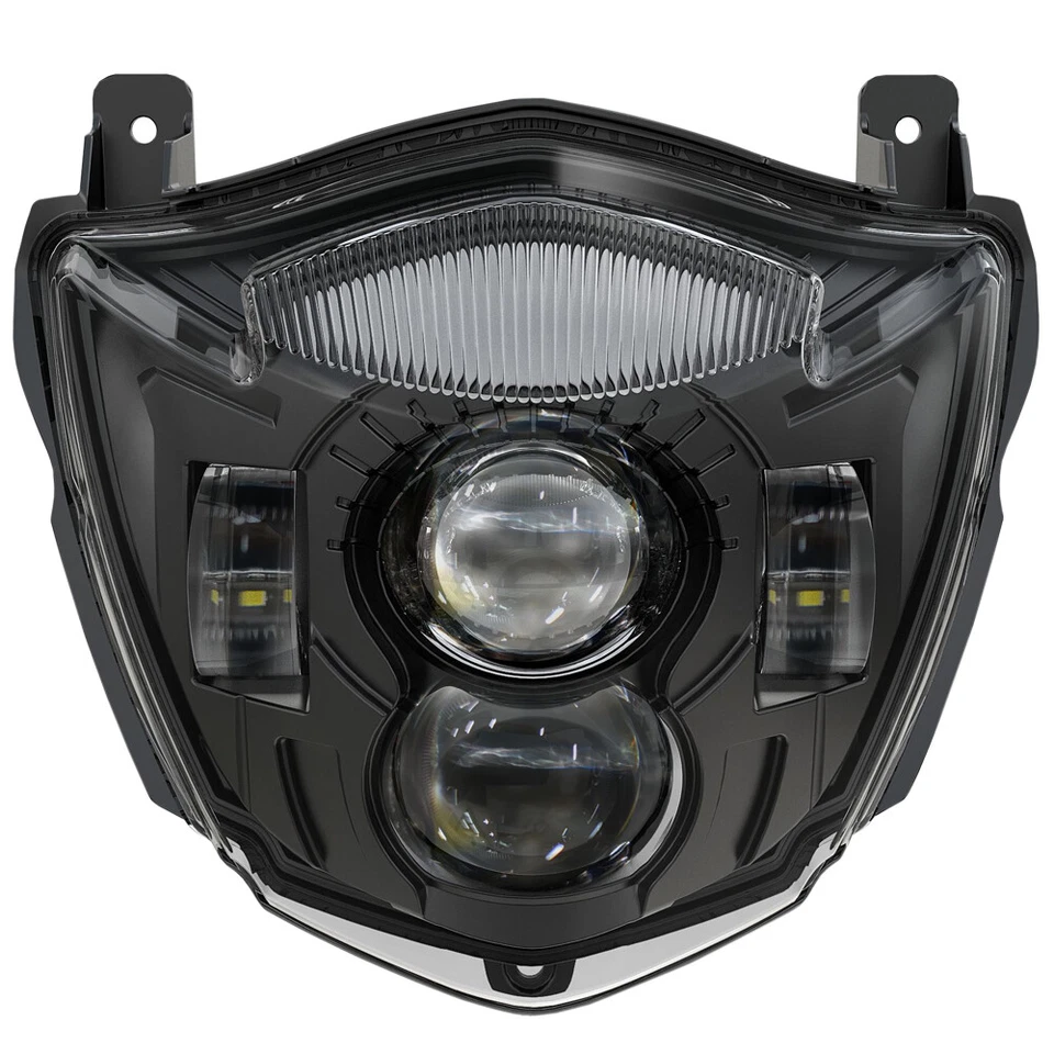 Faro LED Hi/Lo DRL para Yamaha XT660R 2004-2016,XT660X 2004-2006 con E24 - Imagen 2 de 4