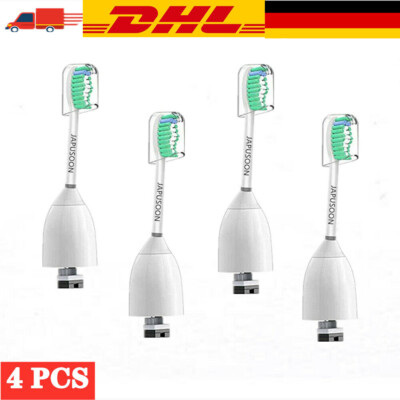 4* für Philips Sonicare E-Serie HX7001 HX7022 Aufsteckbürsten Ersatzbürsten DE