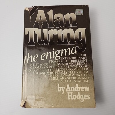 Alan Turing : The Enigma - HCDJ 1st Edition 1983 By Hodges, Andrew 