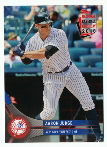 Aaron judge 2018 Topps National Baseball Card Day Yankees