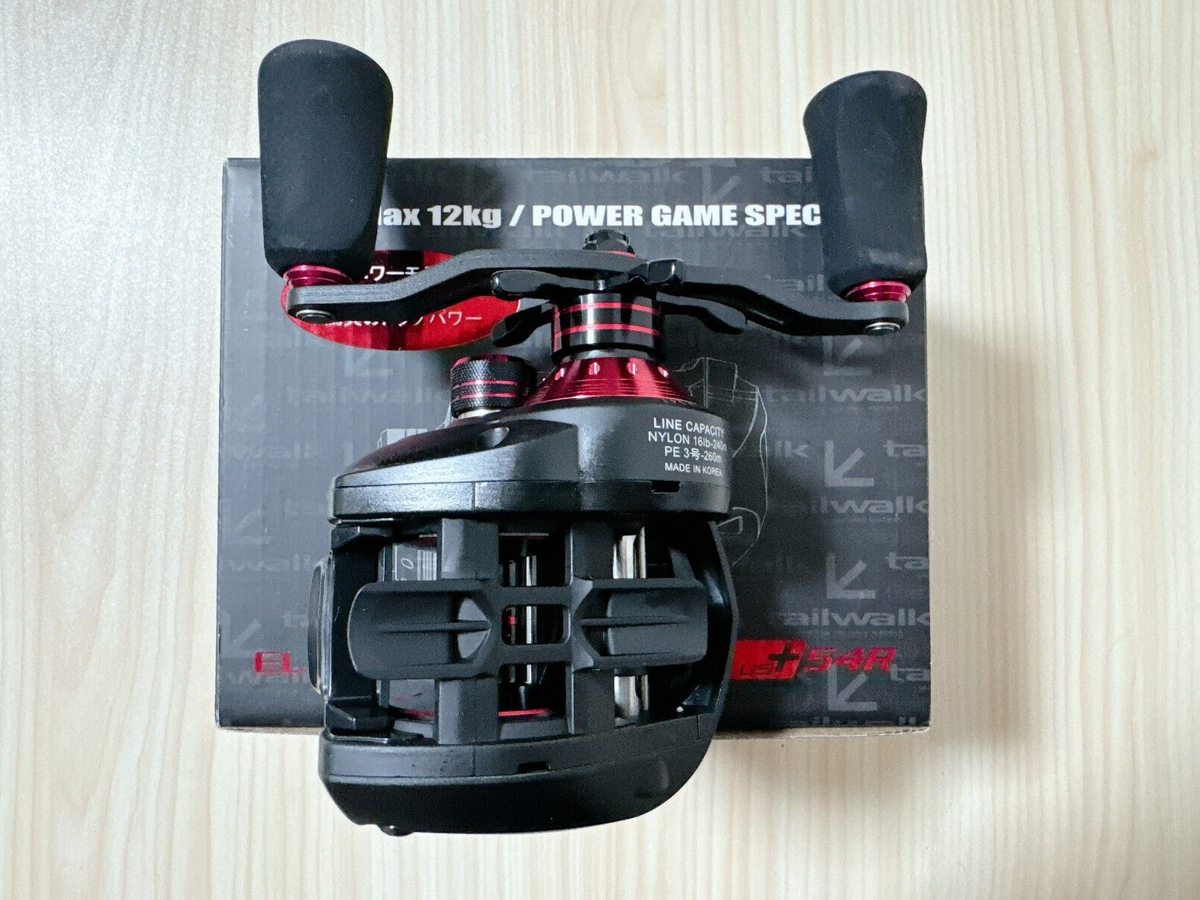 Tailwalk Baitcasting Reel ELAN WIDEPOWER PLUS 54R JIGGING | eBay